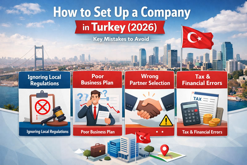 How to Set Up a Company in Turkey (2026) - Key Mistakes