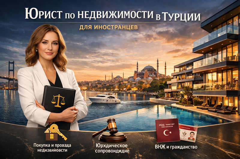 Юрист по вопросам недвижимости в Турции для иностранцев