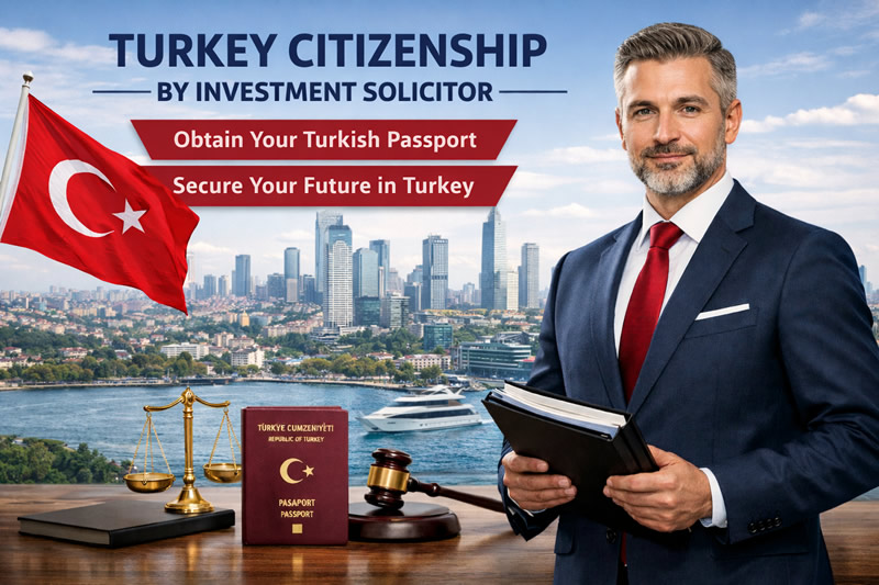 Turkey Citizenship by Investment Solicitor For Investors