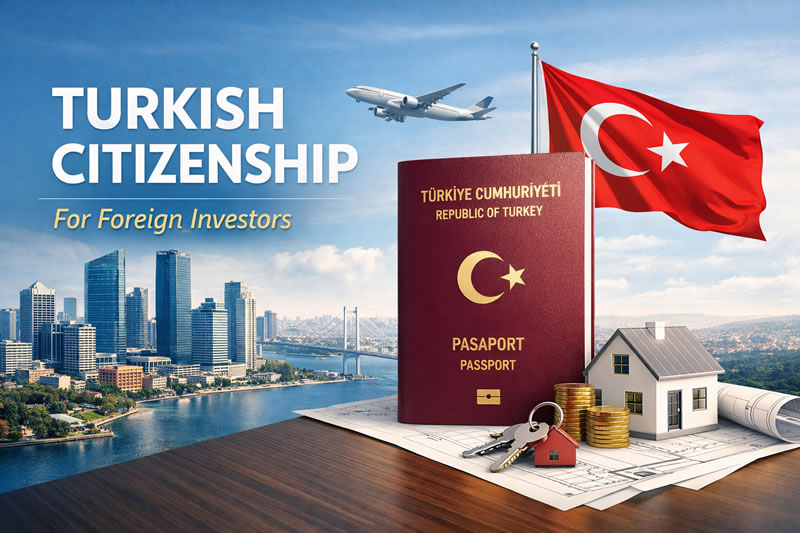 Turkish Citizenship For Foreign Investors
