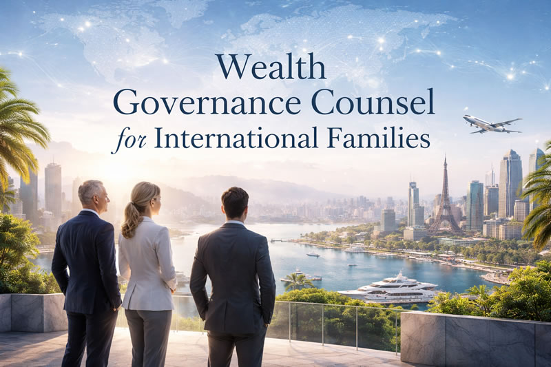 Wealth Governance Counsel for International Families